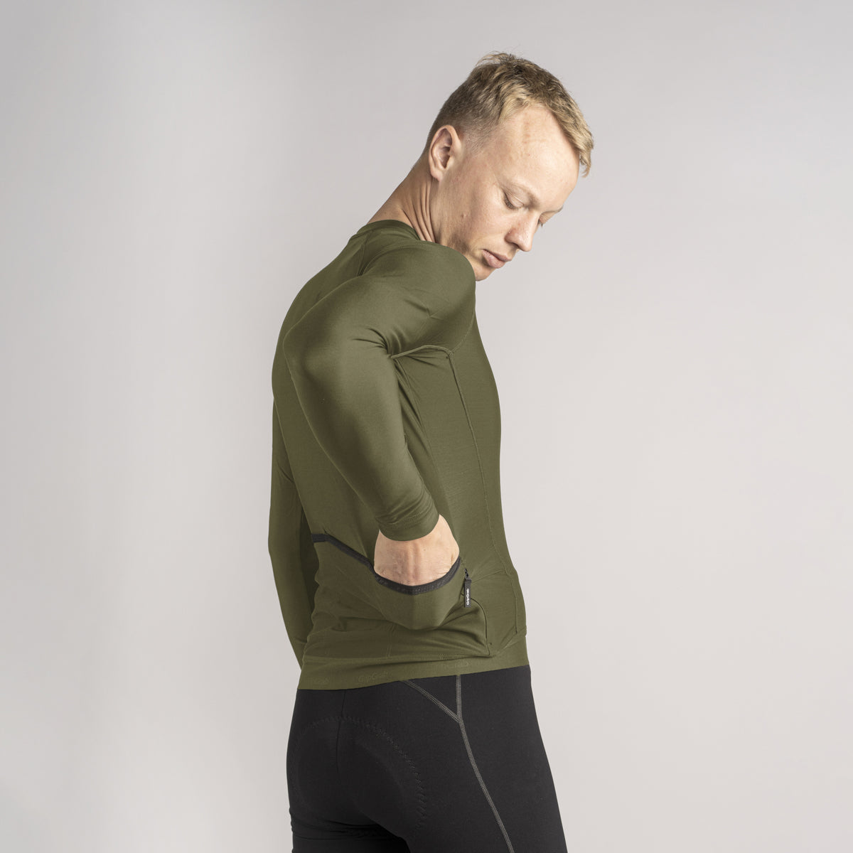 Gripgrab Pacr Long Sleeve Jersey Men's, S, Black