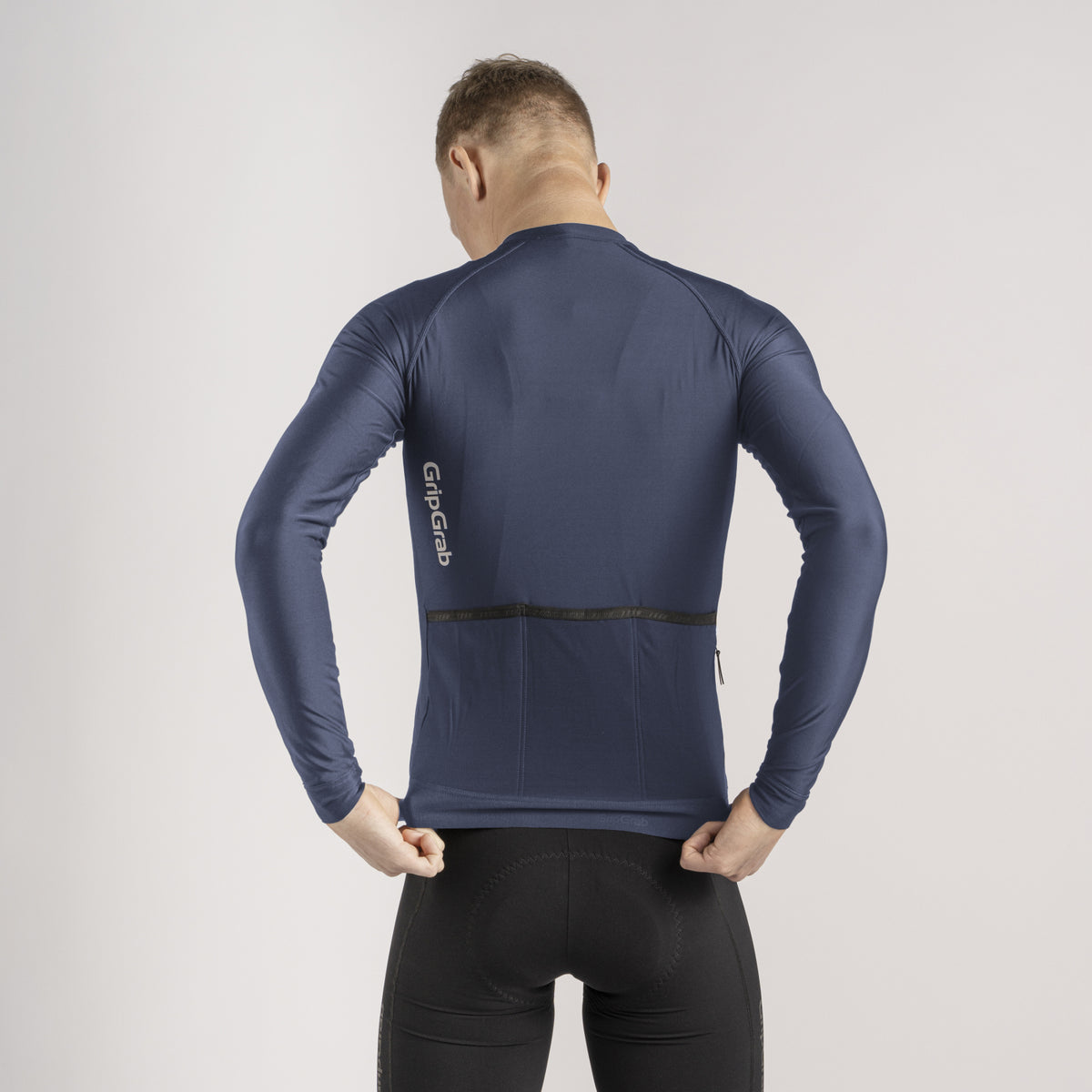 Gripgrab Pacr Long Sleeve Jersey Men's, S, Black