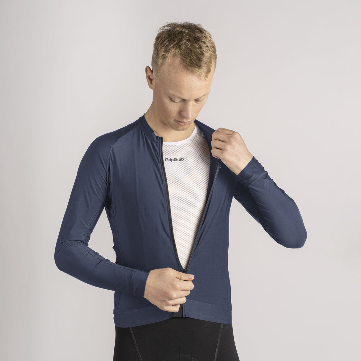 Gripgrab Pacr Long Sleeve Jersey Men's, S, Black