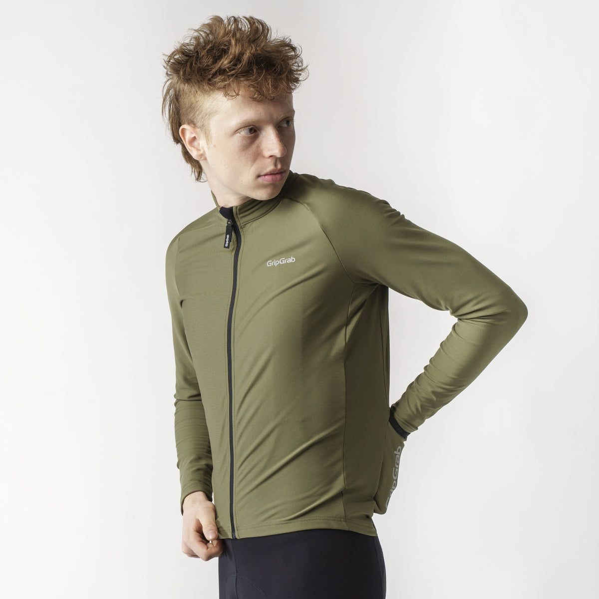 Gripgrab Pacr Thermal Long Sleeve J Men's, S, Black