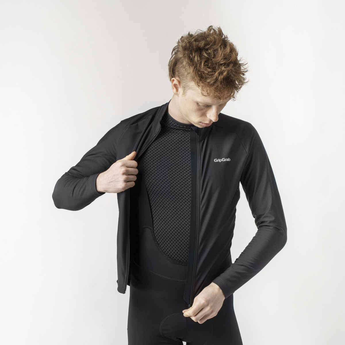 Gripgrab Pacr Thermal Long Sleeve J Men's, S, Black
