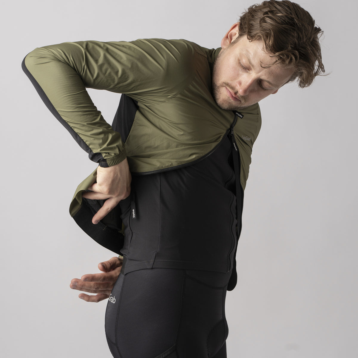 Gripgrab Pacr Windproof Lightweight Jacket, Men's, S, Black