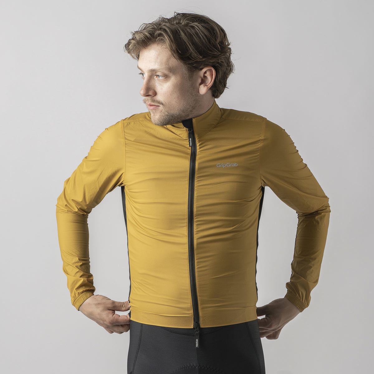 Gripgrab Pacr Windproof Lightweight Jacket, Men's, S, Black