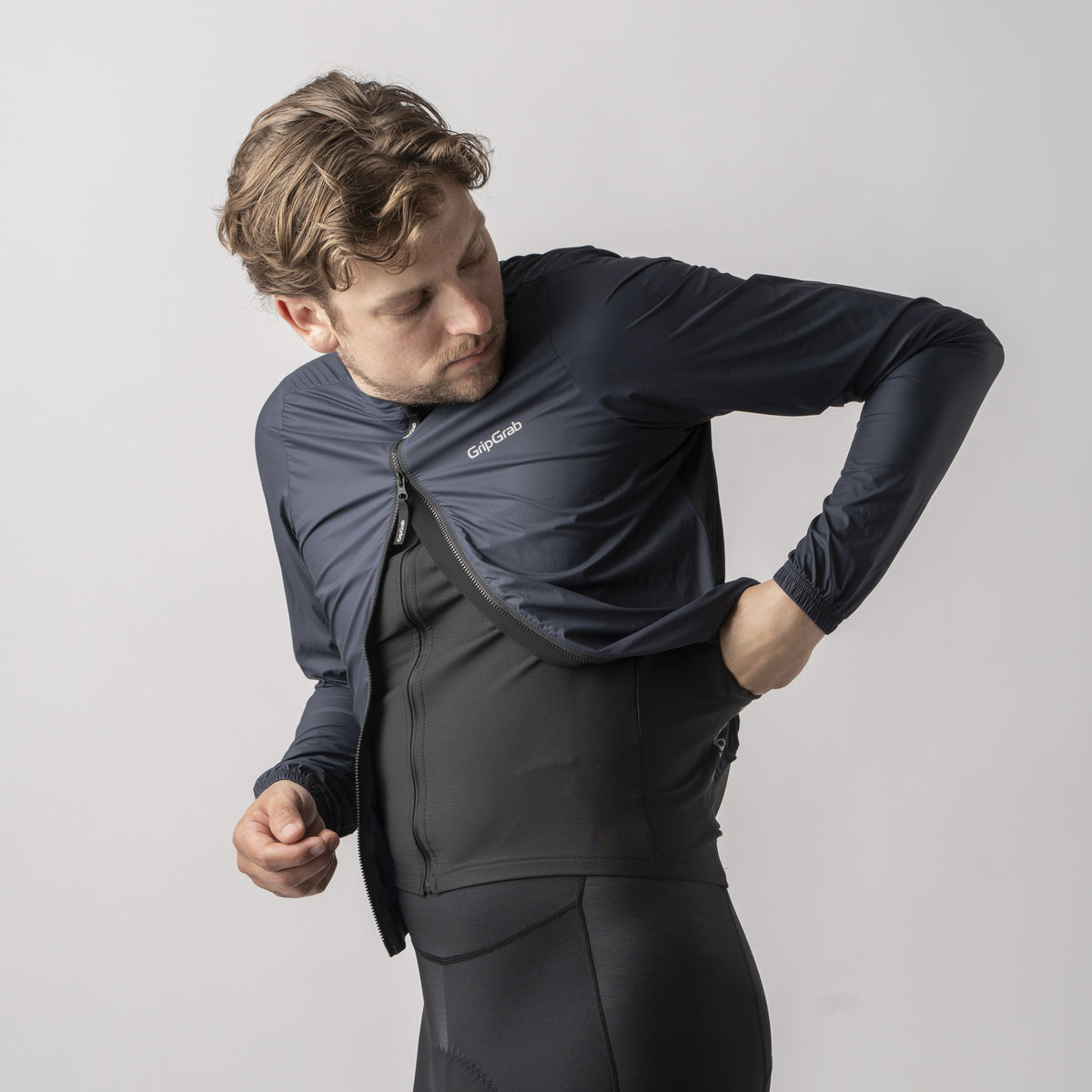 Gripgrab Pacr Windproof Lightweight Jacket, Men's, S, Black
