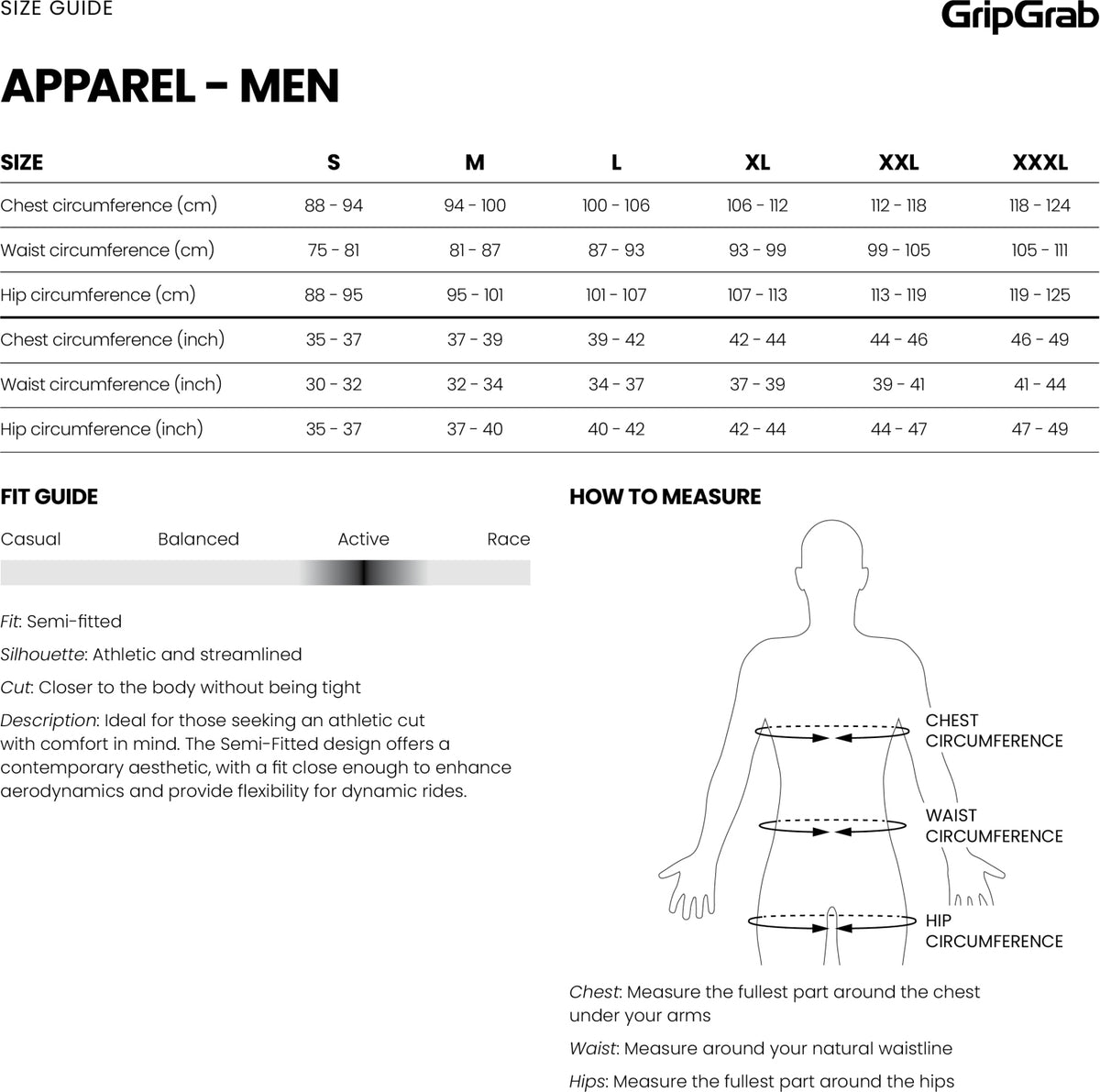 Culotte largo con tirantes térmico GripGrab Ride S, Negro
