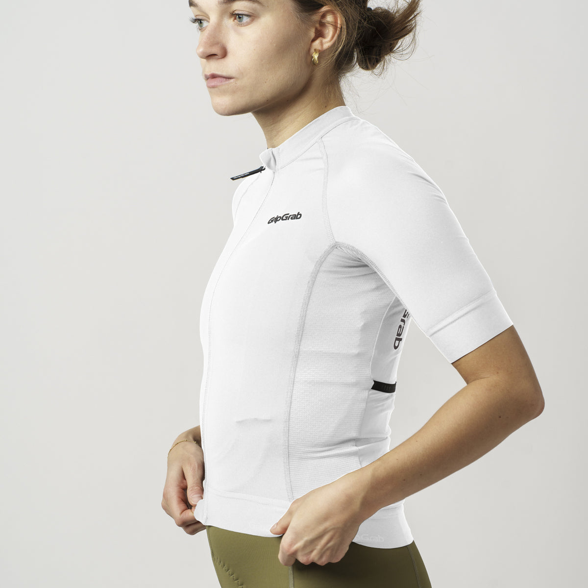 Maillot de manga corta GripGrab PACR para mujer, Mujer, XS, Negro