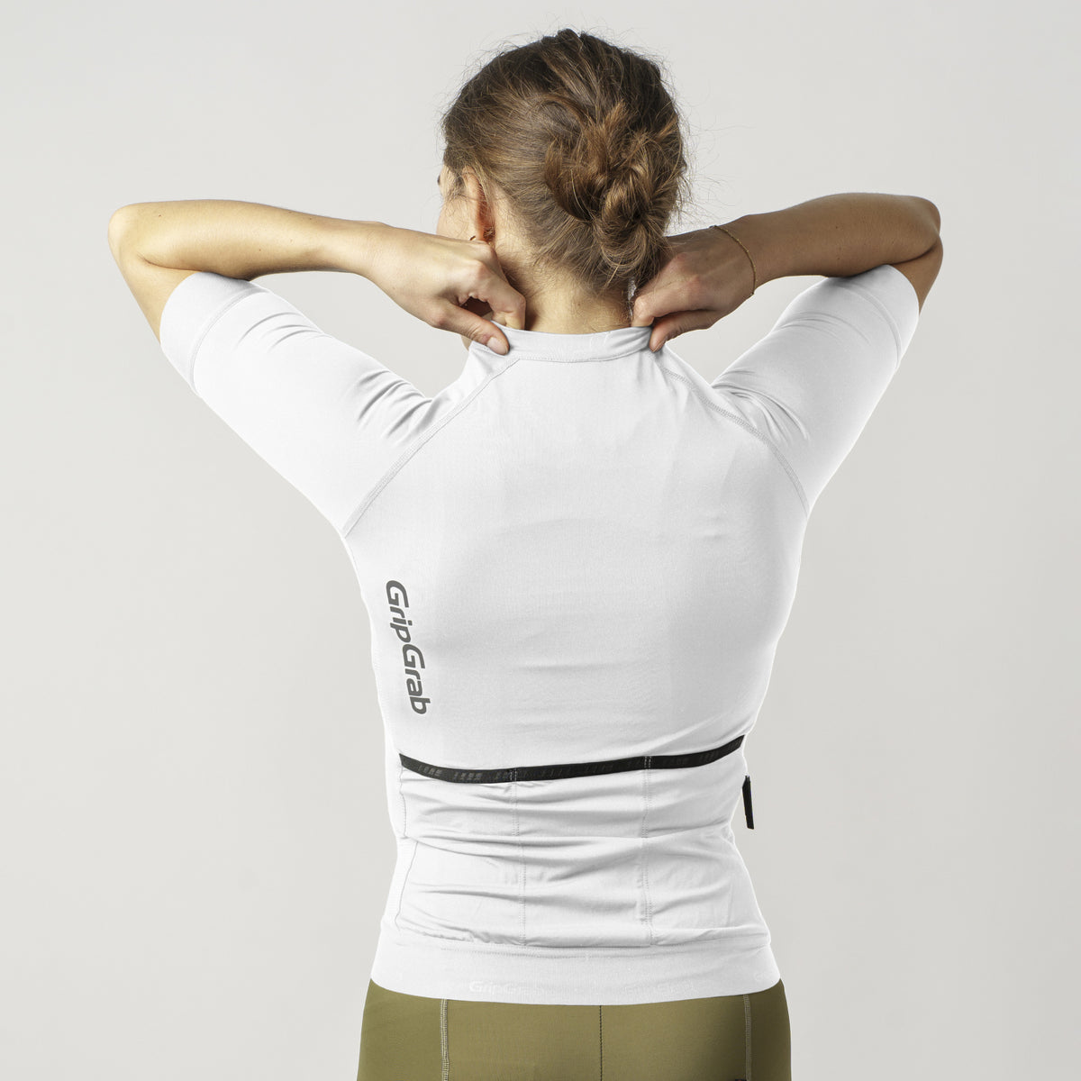 Maillot de manga corta GripGrab PACR para mujer, Mujer, XS, Negro