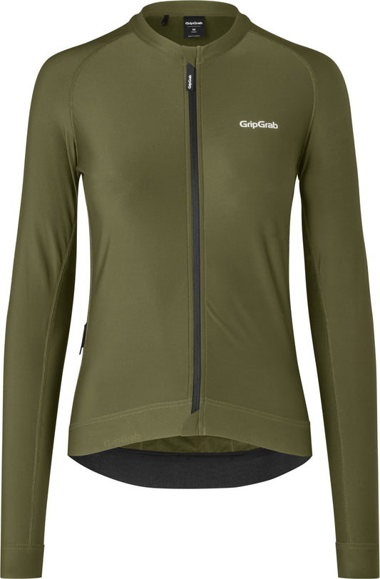 Maillot de manga larga GripGrab W's Pacr para mujer, XS, negro