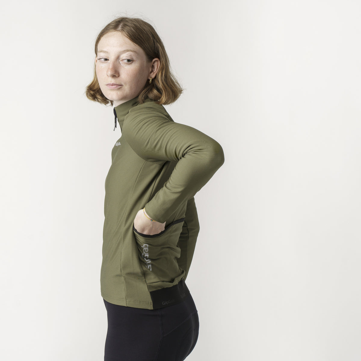 Gripgrab W's Pacr Thermal Long Slee Jersey, Women's, XS, Black