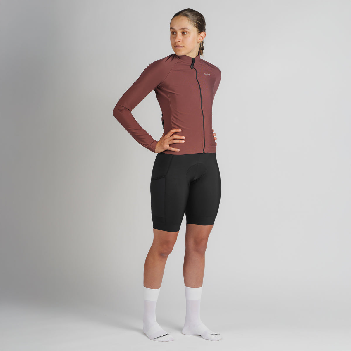 Gripgrab W's Pacr Thermal Long Slee Jersey, Women's, XS, Black