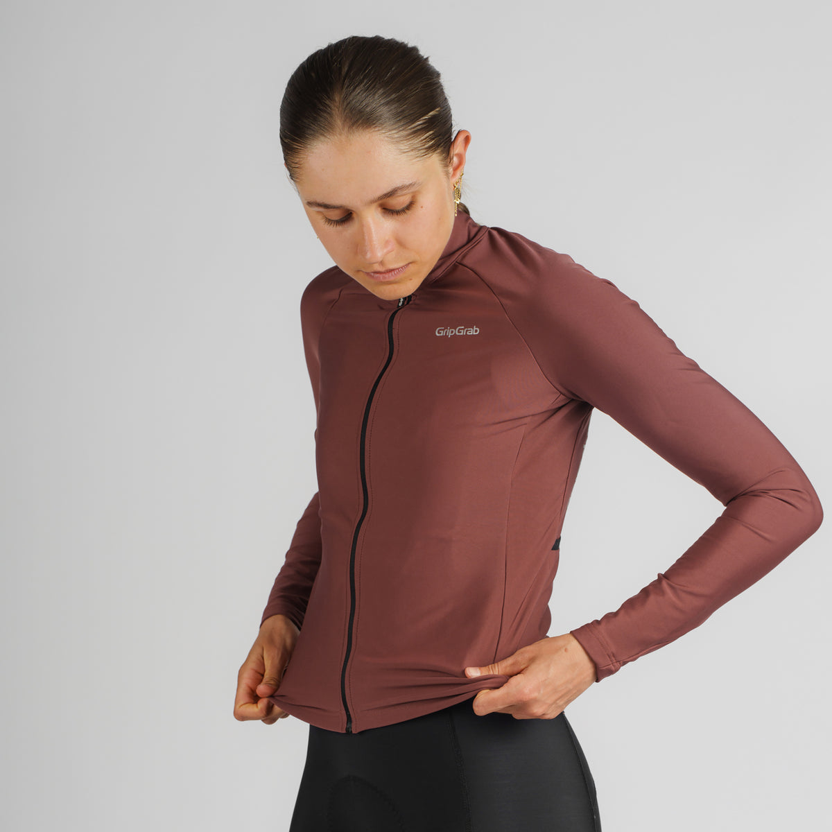 Gripgrab W's Pacr Thermal Long Slee Jersey, Women's, XS, Black