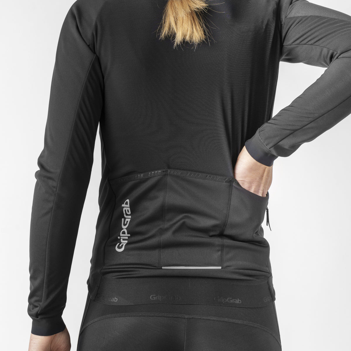 Chaqueta de invierno cortavientos Gripgrab W's Pacr, mujer, XS, negro