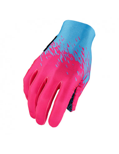 Guantes Largos SUPACAZ Azul-Rosa Neon M - SUPACAZ | ARS Bike Parts