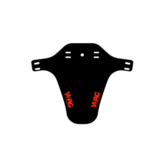 Guardabarros Delantero Horquilla Negro-Rojo WAG - WAG | ARS Bike Parts