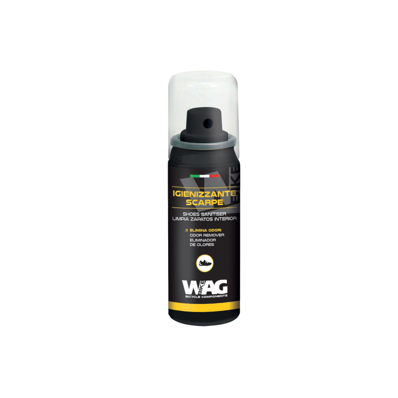 Higienizador Zapatos Eliminador de Olores 50ml WAG - WAG | ARS Bike Parts