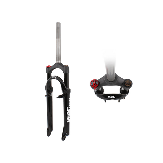 Horquilla Suspension 26" Bloq. Boton Rosca 1" WAG