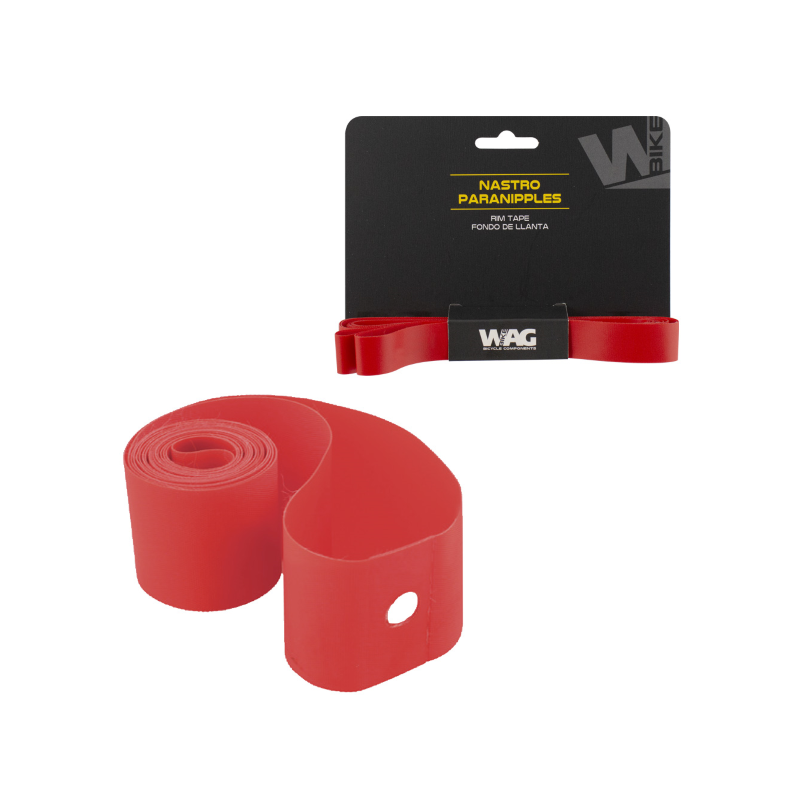 Juego Fondo Llanta Carretera 700x18mm Rojo WAG - WAG | ARS Bike Parts