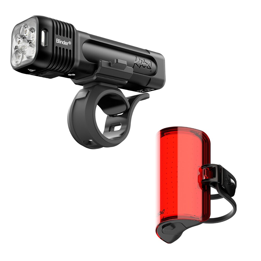 Juego Luces Knog Blinder 1400 + Cobber Reflex