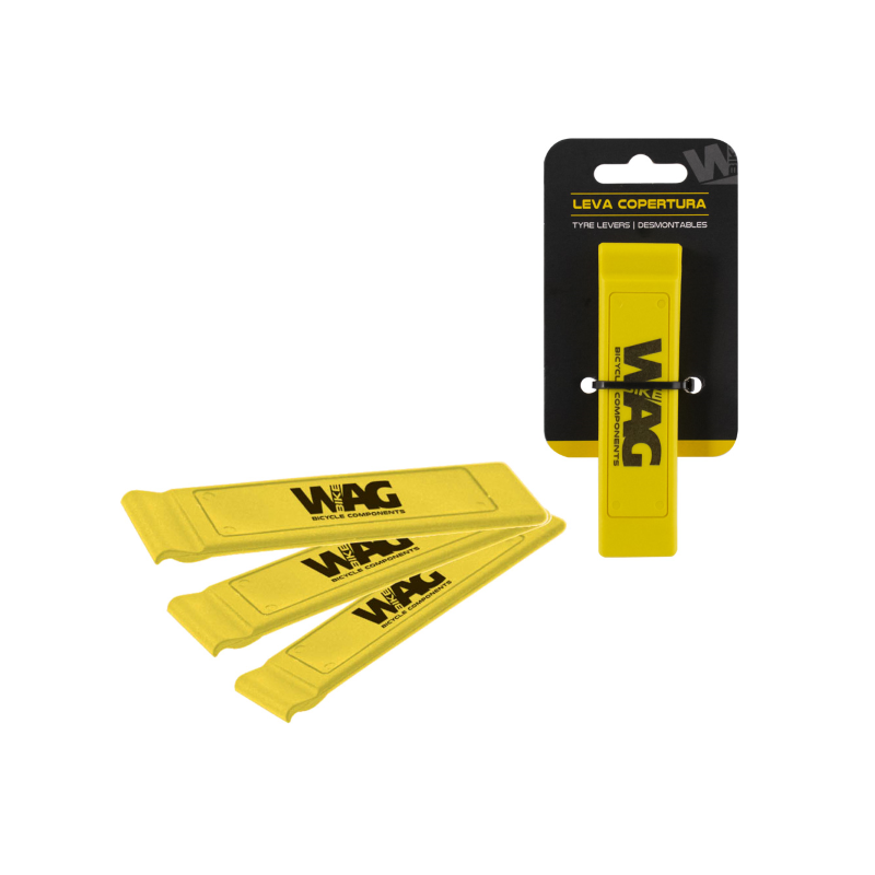 Kit 3 Desmontables Rigido Plano Nylon Amaril WAG - WAG | ARS Bike Parts