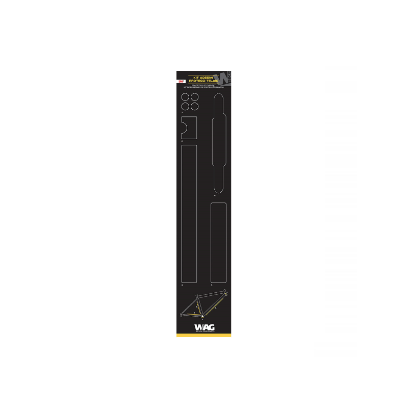 Kit Adhesivos Protector Cuadro Silicona 3m WAG - WAG | ARS Bike Parts