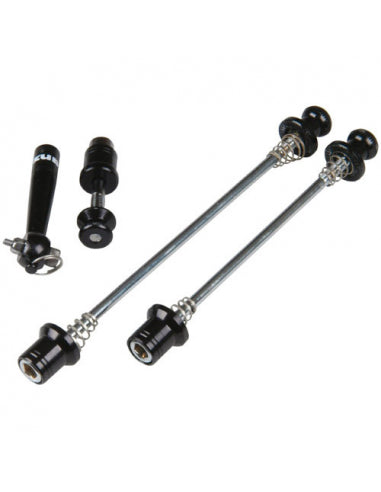 Tranz-X Kit Automaticos Bujes-Sillín Antirrobo Negro Traz - TRANZ-X | ARS Bike Parts