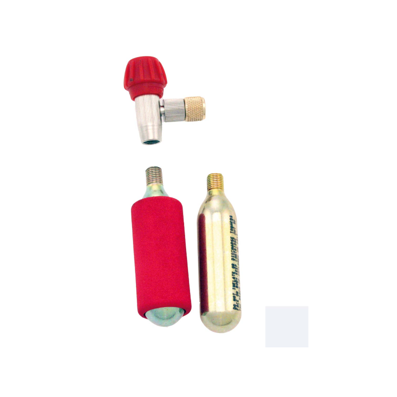 Kit CO2 + 2 Cartuchos con Grifo en Blister WAG - WAG | ARS Bike Parts