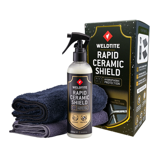 Kit De Protección Cerámica Rápida Weldtite 250ml (incluidos Dos Paños De Microfibra )