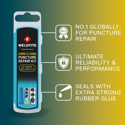 Weldtite Kit de Reparación de Pinchazos Cure-C-Cure - WELDTITE | ARS Bike Parts