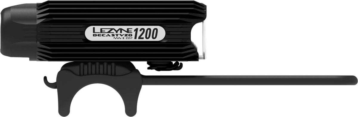 Lezyne Deca Stvzo 1200 Loaded Kit, White Light Black, Y18