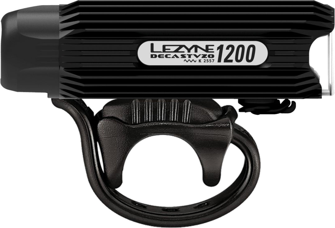 Lezyne Deca Stvzo 1200 Loaded Kit, White Light Black, Y18