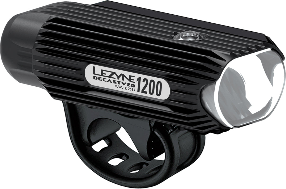 Lezyne Deca Stvzo 1200 Loaded Kit, White Light Black, Y18