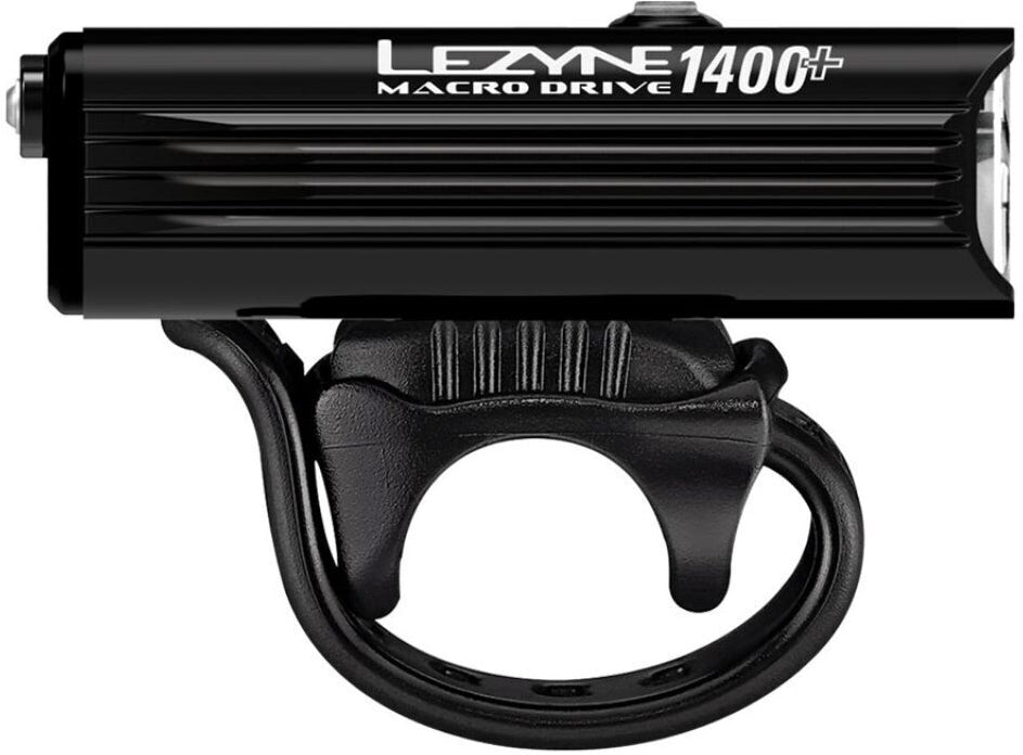 Luz delantera Macro Drive 1400+ Loaded 1400 Lúmenes Recargable USB-C Negro Satinado