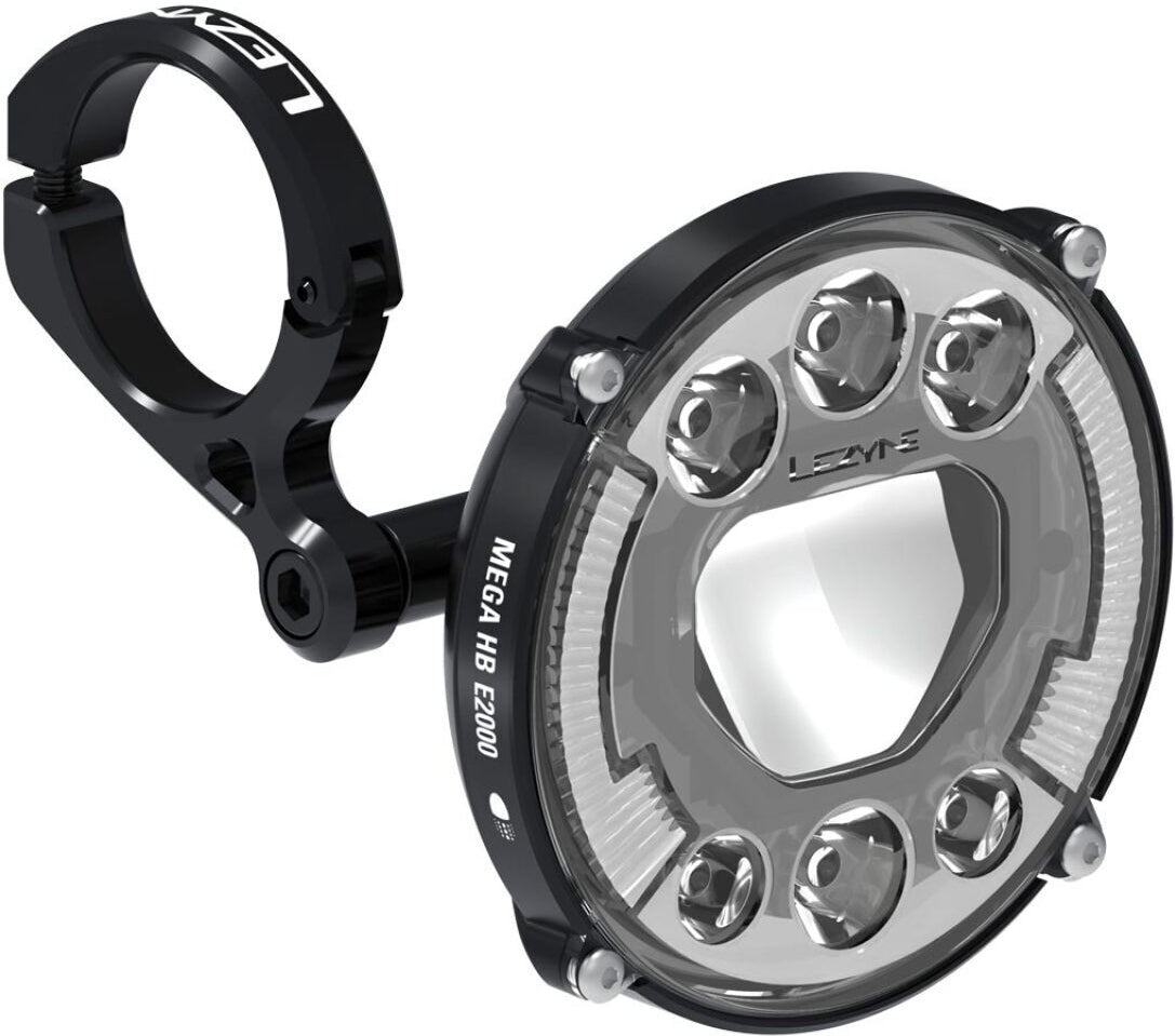 Lezyne Mega Hb Stvzo E2000 Black White Light, Y16