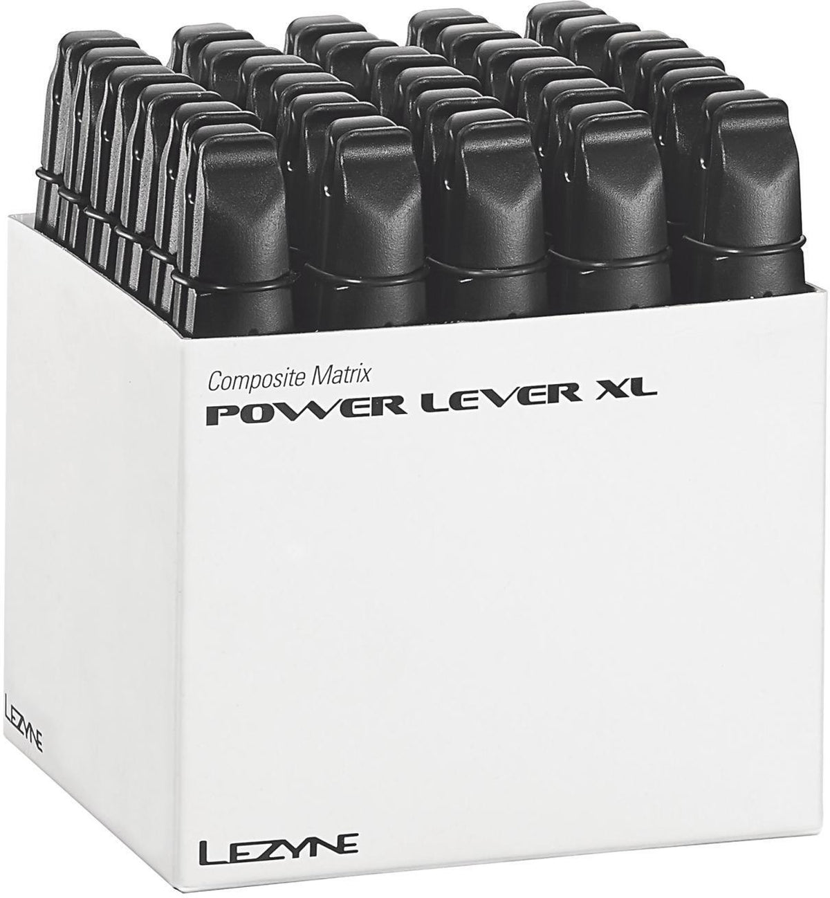 Desmontables de cubierta Lezyne Power Lever XL, negro, material compuesto, caja expositora, 30 uds.