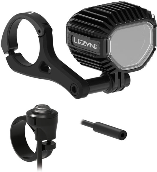 Faro delantero Lezyne Super HB StVZO E1250+ Negro, luz blanca, Y18