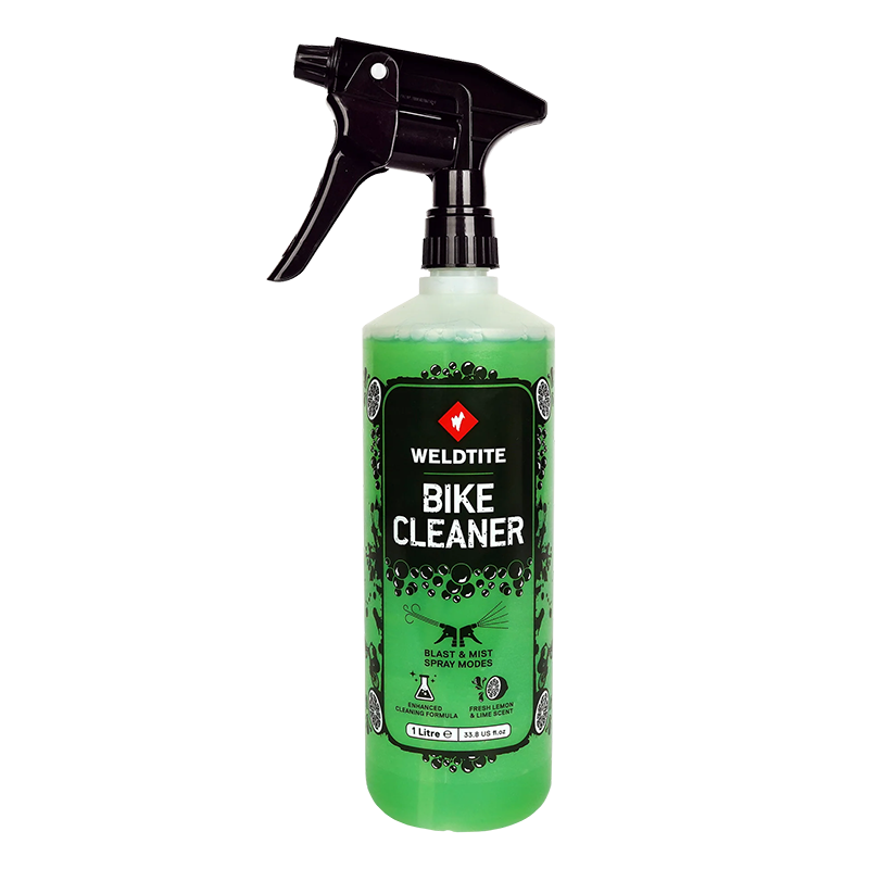 Weldtite Limpiabicis Citrus Ultra Potente, Spray 1l Lima (pistola Largo Alcance con 2 Posiciones) - WELDTITE | ARS Bike Parts