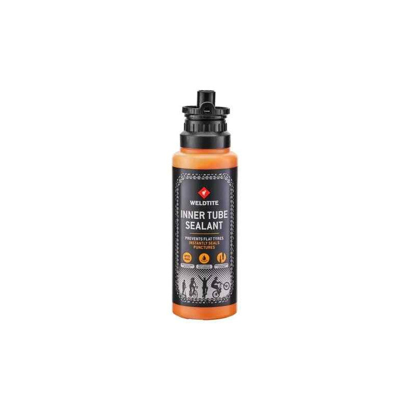 Liquido Sellante Premium Weldtite 250ml para Camar con Demonta Valvulas + Tubo para Relleno - WELDTITE | ARS Bike Parts