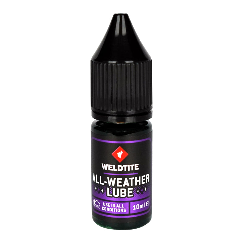 Weldtite Lubricante All Weather, Bote 10ml sin Ptfe ( +35% Vida Util de la Cadena) - WELDTITE | ARS Bike Parts