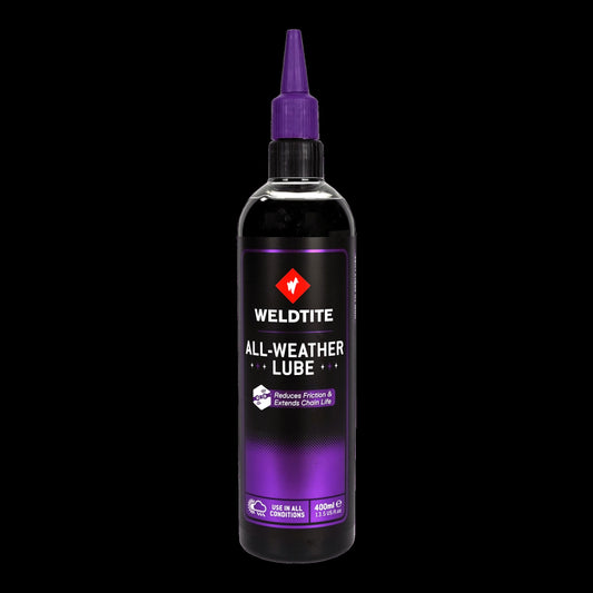 Weldtite Lubricante All Weather, Bote 400ml sin Ptfe ( +35% Vida Util de la Cadena) - WELDTITE | ARS Bike Parts