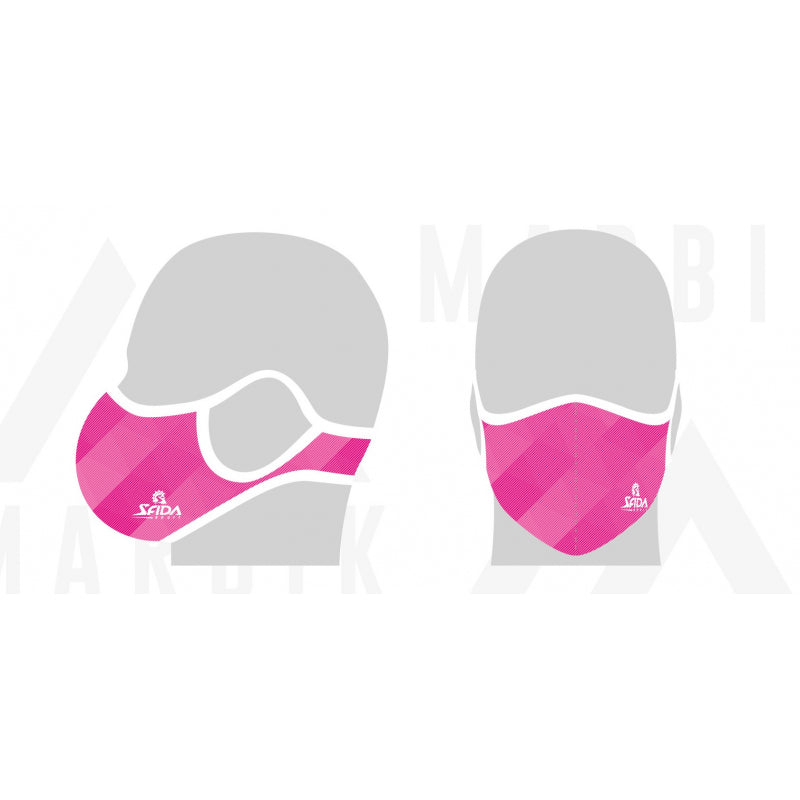 Mascarilla Deportiva Reutilizable Rosa T.m. *