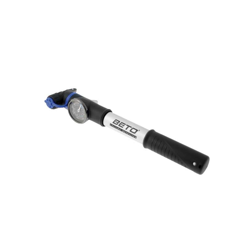 Beto Mini Bomba Air Pocket Aluminio con Manometro 7 Bares 230mm - BETO | ARS Bike Parts