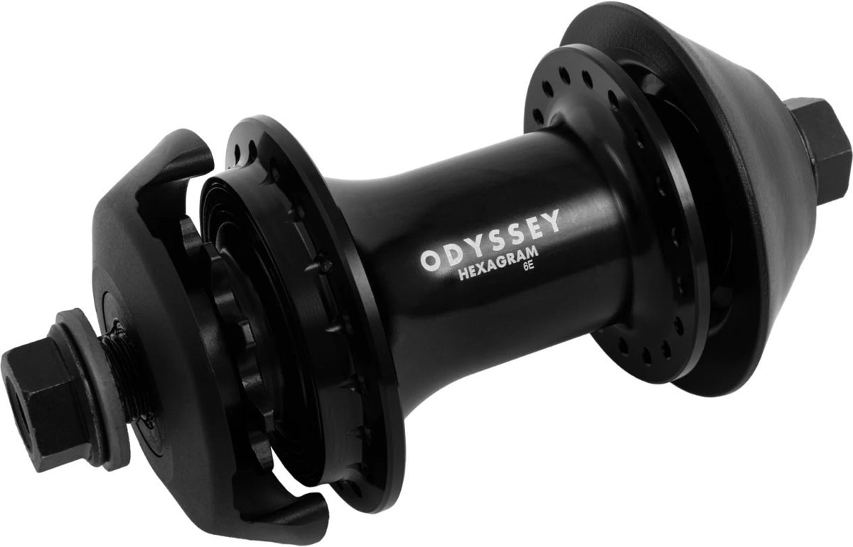 Buje Cassette Hexagram RHD/LHD Driver 9T, 14mm, 36H Negro