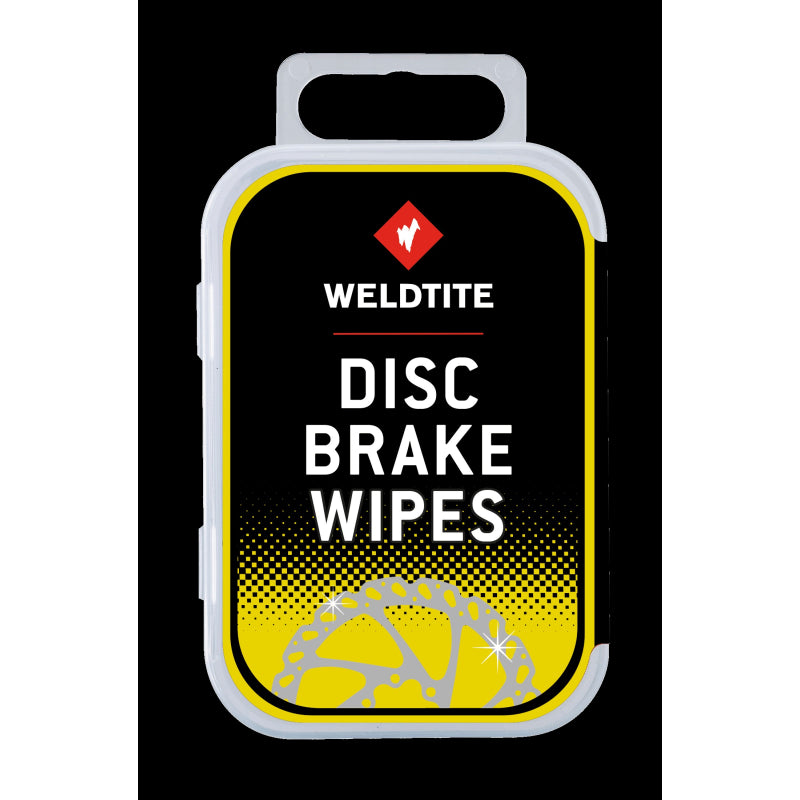 Pack 6 Toallitas Weldtite Limpiadoras Discos Freno Limpieza de Discos sin Neceidad de Agua - WELDTITE | ARS Bike Parts