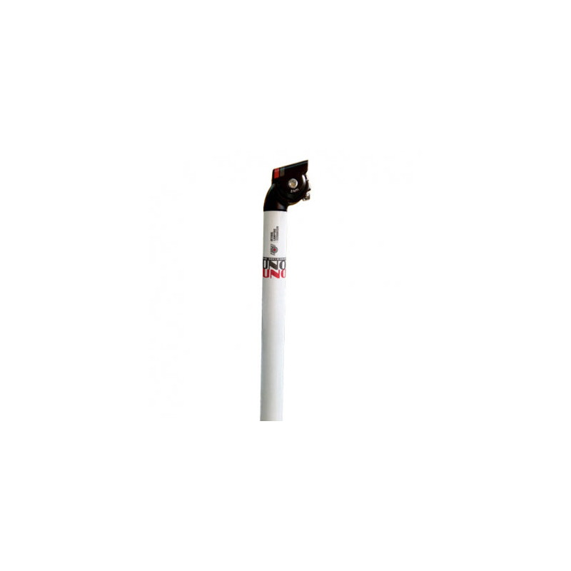 Tija Sillin Kalloy 1 Blanca-Negra 350mm 31.6 *