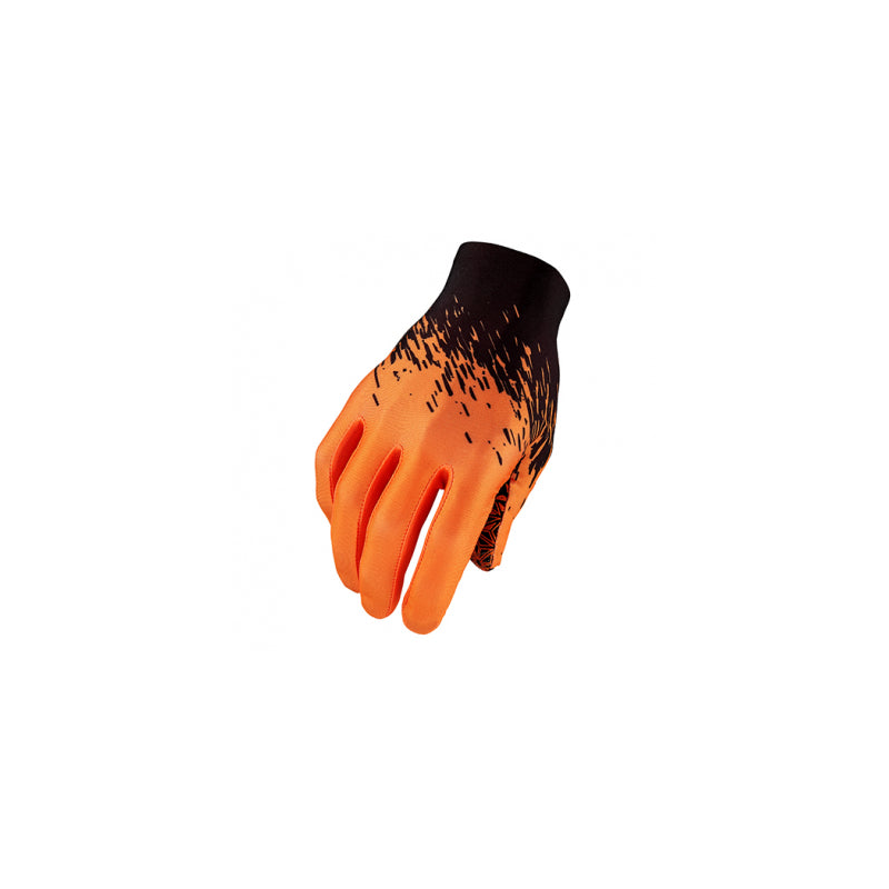 Guantes Largos Supacaz Negro-Naranja Neon S *