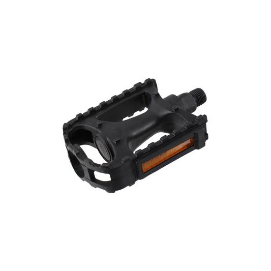 Easy Par Pedales Nylon MTB Monoblock Negro C-Reflec - EASY | ARS Bike Parts