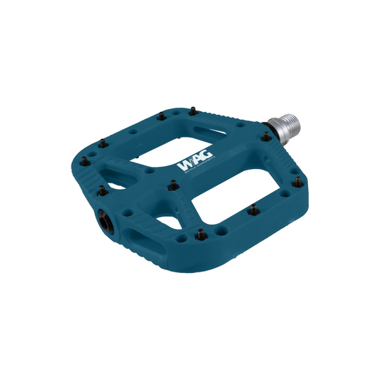 Par Pedales Plataforma Resina 9-16 Azul Petrol WAG