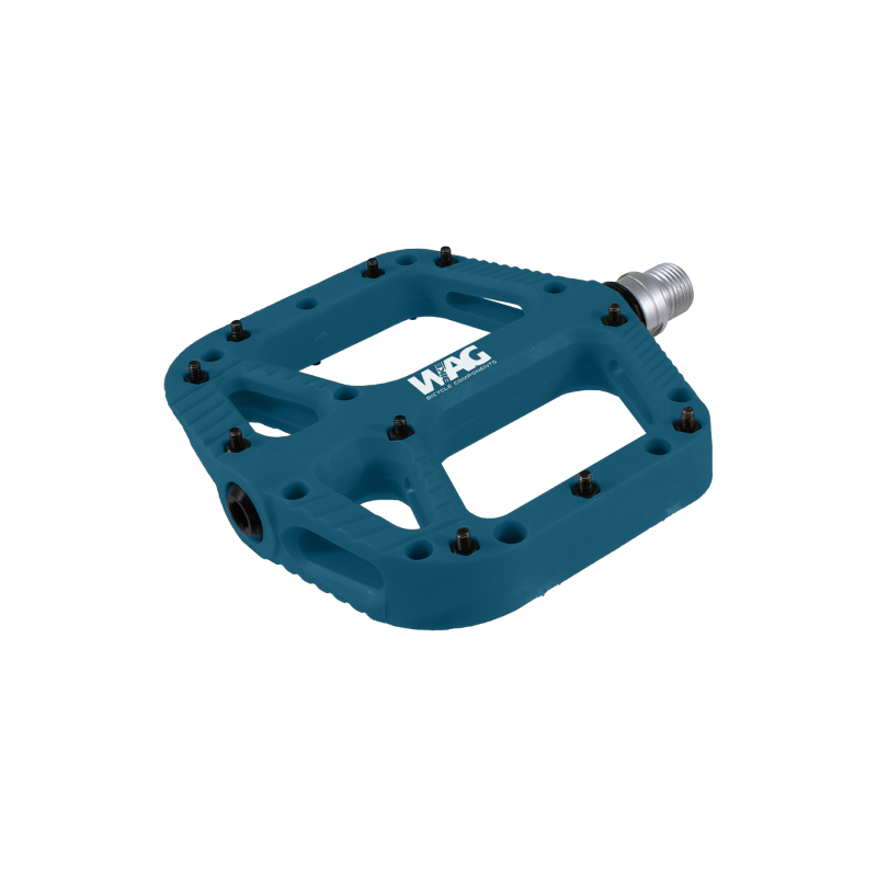 Par Pedales Plataforma Resina 9-16 Azul Petrol WAG