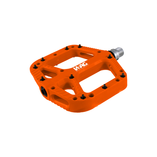 Pedales Wag Plataforma Resina 9-16 Naranja