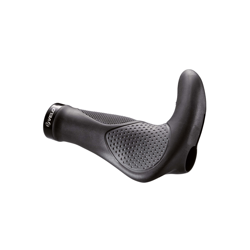 Par Puños C-Suplemento Velo New con Gel mod.976 138mm Negro-Gris - VELO | ARS Bike Parts